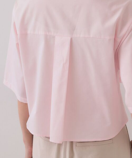 OPAQUE.CLIP / オペーク ドット クリップ シャツ・ブラウス | フリルショートシャツ【洗濯機洗い可】 | 詳細18