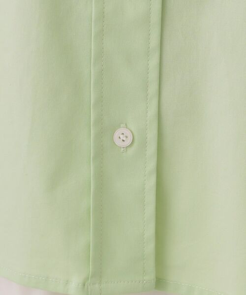 OPAQUE.CLIP / オペーク ドット クリップ シャツ・ブラウス | クロップドハーフスリーブシャツ【洗濯機洗い可】 | 詳細23