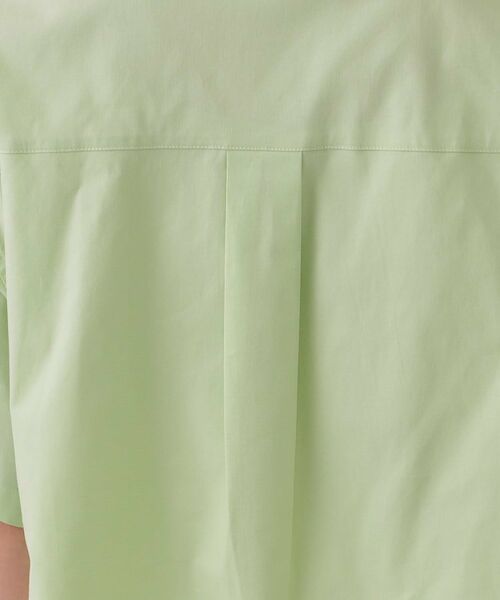 OPAQUE.CLIP / オペーク ドット クリップ シャツ・ブラウス | クロップドハーフスリーブシャツ【洗濯機洗い可】 | 詳細24