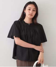 OPAQUE.CLIP / オペーク ドット クリップ シャツ・ブラウス | シアーフレアスリーブブラウス【洗濯機洗い可】