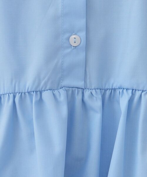 OPAQUE.CLIP / オペーク ドット クリップ シャツ・ブラウス | 裾バルーンペプラムシャツ【洗濯機洗い可】 | 詳細12