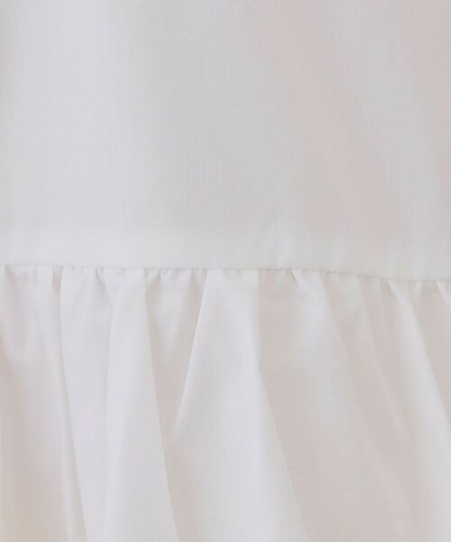 OPAQUE.CLIP / オペーク ドット クリップ シャツ・ブラウス | 裾バルーンペプラムシャツ【洗濯機洗い可】 | 詳細4