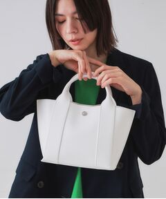 OPAQUE.CLIP / オペーク ドット クリップ トートバッグ | 【2WAY】スムース合皮ミドルトートバッグ