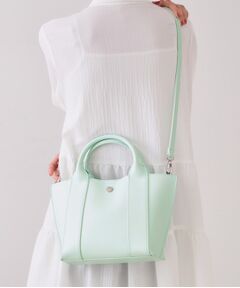 OPAQUE.CLIP / オペーク ドット クリップ トートバッグ | 【2WAY】スムース合皮ミドルトートバッグ