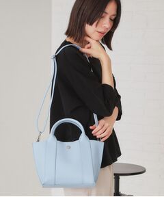 OPAQUE.CLIP / オペーク ドット クリップ トートバッグ | 【2WAY】スムース合皮ミドルトートバッグ