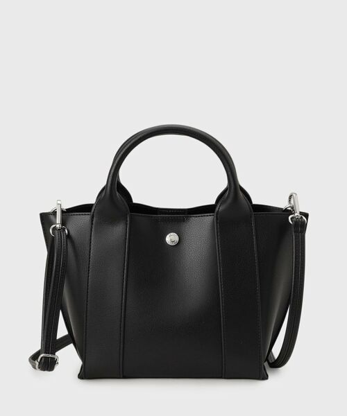 OPAQUE.CLIP / オペーク ドット クリップ トートバッグ | 【2WAY】スムース合皮ミドルトートバッグ | 詳細11