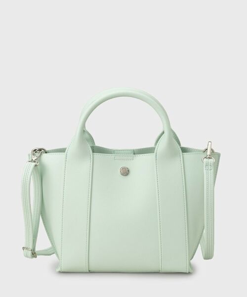 OPAQUE.CLIP / オペーク ドット クリップ トートバッグ | 【2WAY】スムース合皮ミドルトートバッグ | 詳細13