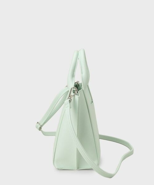 OPAQUE.CLIP / オペーク ドット クリップ トートバッグ | 【2WAY】スムース合皮ミドルトートバッグ | 詳細14