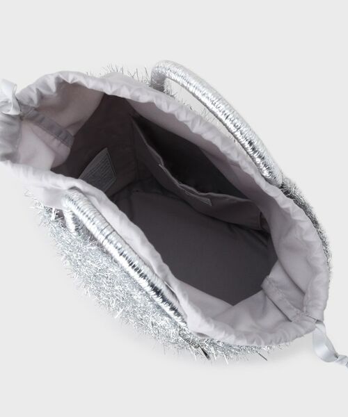 OPAQUE.CLIP / オペーク ドット クリップ トートバッグ | ラメバスケット調ハンドバッグ | 詳細10