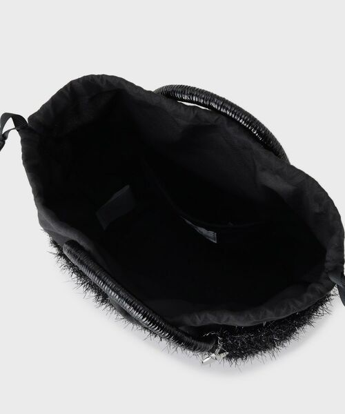 OPAQUE.CLIP / オペーク ドット クリップ トートバッグ | ラメバスケット調ハンドバッグ | 詳細11