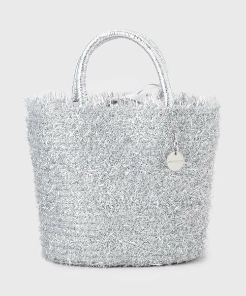 OPAQUE.CLIP / オペーク ドット クリップ トートバッグ | ラメバスケット調ハンドバッグ | 詳細6