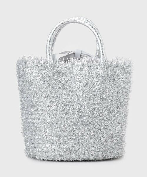 OPAQUE.CLIP / オペーク ドット クリップ トートバッグ | ラメバスケット調ハンドバッグ | 詳細8
