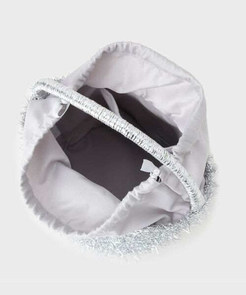 OPAQUE.CLIP / オペーク ドット クリップ ハンドバッグ | ラメバスケット調バケットバッグ | 詳細10