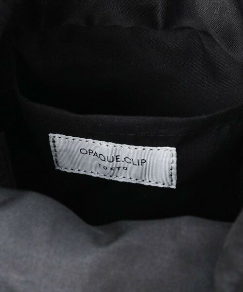 OPAQUE.CLIP / オペーク ドット クリップ ハンドバッグ | ラメバスケット調バケットバッグ | 詳細13