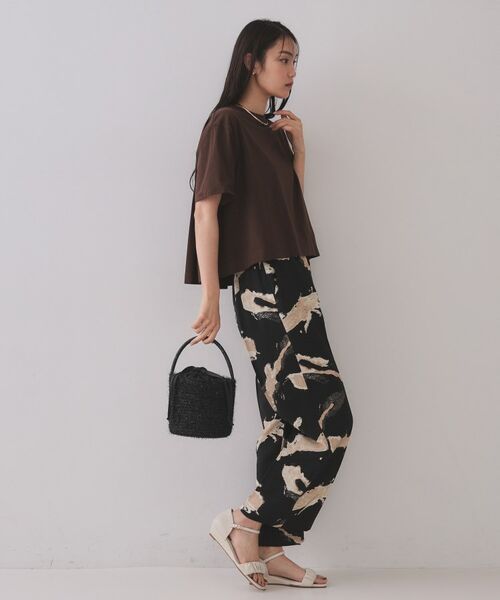 OPAQUE.CLIP / オペーク ドット クリップ ハンドバッグ | ラメバスケット調バケットバッグ | 詳細4