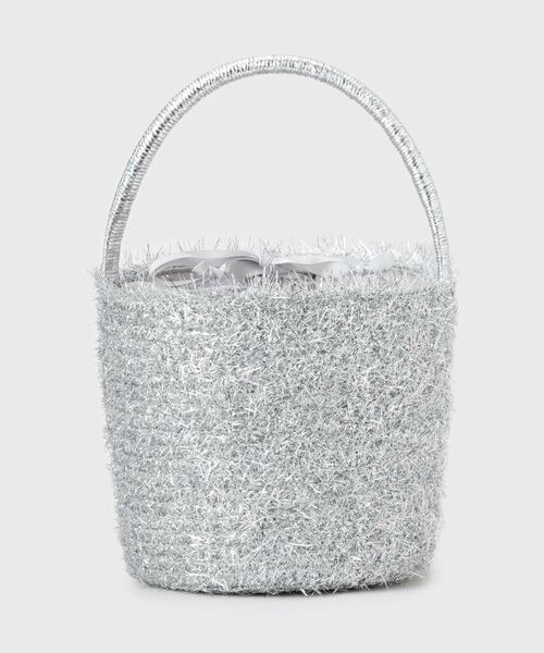 OPAQUE.CLIP / オペーク ドット クリップ ハンドバッグ | ラメバスケット調バケットバッグ | 詳細5