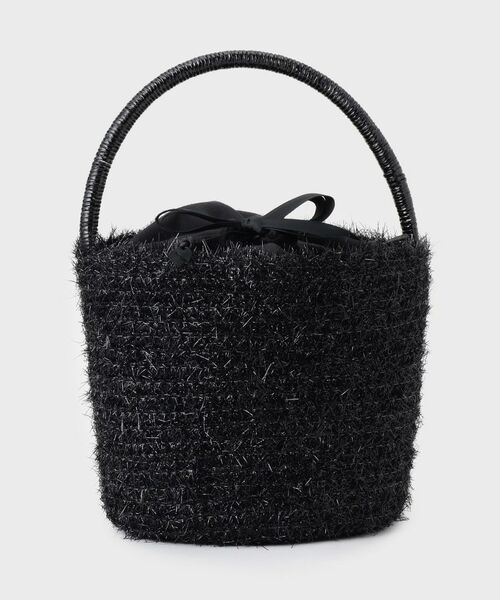 OPAQUE.CLIP / オペーク ドット クリップ ハンドバッグ | ラメバスケット調バケットバッグ | 詳細6