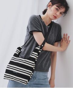 OPAQUE.CLIP / オペーク ドット クリップ ハンドバッグ | 【2WAY】マルチボーダーハンドバッグ