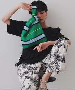 OPAQUE.CLIP / オペーク ドット クリップ ハンドバッグ | 【2WAY】マルチボーダーハンドバッグ