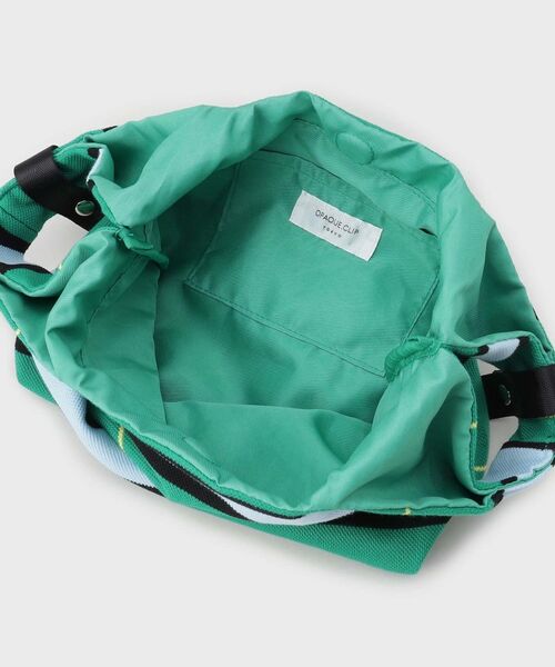 OPAQUE.CLIP / オペーク ドット クリップ ハンドバッグ | 【2WAY】マルチボーダーハンドバッグ | 詳細14