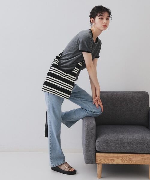 OPAQUE.CLIP / オペーク ドット クリップ ハンドバッグ | 【2WAY】マルチボーダーハンドバッグ | 詳細2