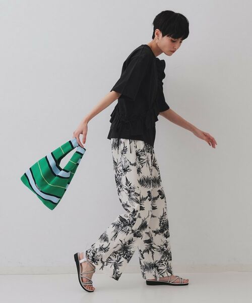 OPAQUE.CLIP / オペーク ドット クリップ ハンドバッグ | 【2WAY】マルチボーダーハンドバッグ | 詳細5