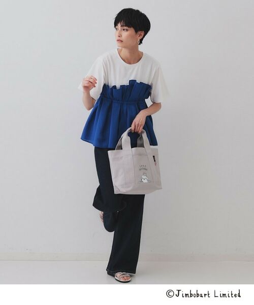 OPAQUE.CLIP / オペーク ドット クリップ トートバッグ | 【ジムボバートコラボ】プリントミドルトートバッグ | 詳細2