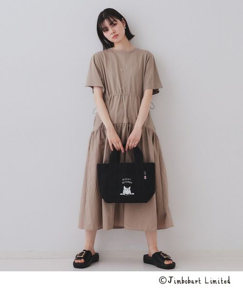 OPAQUE.CLIP / オペーク ドット クリップ トートバッグ | 【ジムボバートコラボ】プリントミドルトートバッグ | 詳細4