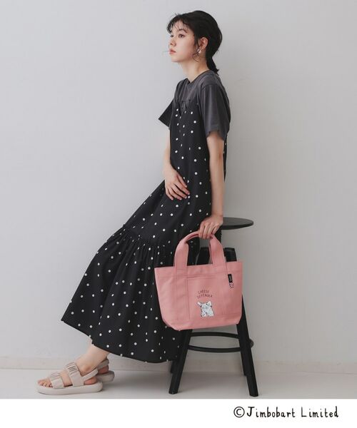 OPAQUE.CLIP / オペーク ドット クリップ トートバッグ | 【ジムボバートコラボ】プリントミドルトートバッグ | 詳細6