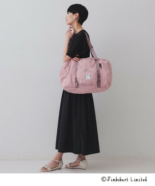 OPAQUE.CLIP / オペーク ドット クリップ ボストンバッグ | 【ジムボバートコラボ】ポケッタブルトラベルビッグボストンバッグ | 詳細7