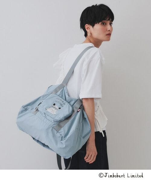 OPAQUE.CLIP / オペーク ドット クリップ ボストンバッグ | 【ジムボバートコラボ】ポケッタブルトラベルビッグボストンバッグ | 詳細9