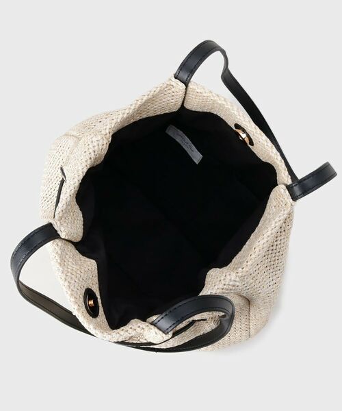 OPAQUE.CLIP / オペーク ドット クリップ トートバッグ | フロントベルトデザイン雑材合皮コンビトートバッグ | 詳細14