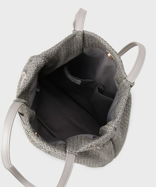 OPAQUE.CLIP / オペーク ドット クリップ トートバッグ | フロントベルトデザイン雑材合皮コンビトートバッグ | 詳細15
