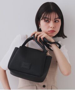 OPAQUE.CLIP / オペーク ドット クリップ ショルダーバッグ | 【2WAY】シュリンク合皮ラウンドミニショルダーバッグ