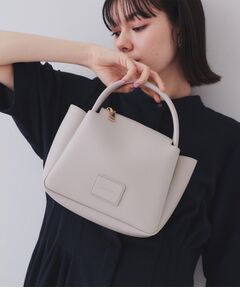 OPAQUE.CLIP / オペーク ドット クリップ ショルダーバッグ | 【2WAY】シュリンク合皮ラウンドミニショルダーバッグ