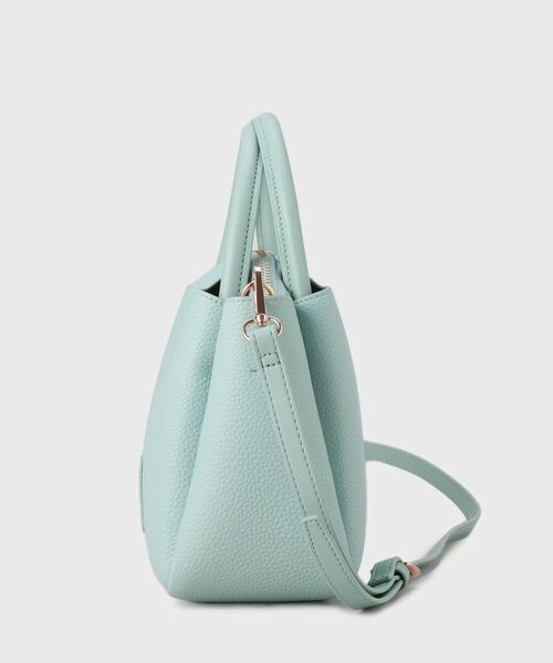 OPAQUE.CLIP / オペーク ドット クリップ ショルダーバッグ | 【2WAY】シュリンク合皮ラウンドミニショルダーバッグ | 詳細11