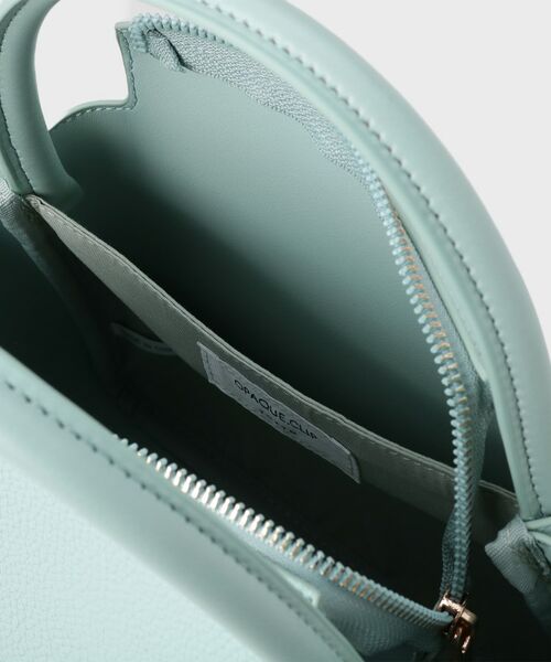 OPAQUE.CLIP / オペーク ドット クリップ ショルダーバッグ | 【2WAY】シュリンク合皮ラウンドミニショルダーバッグ | 詳細18