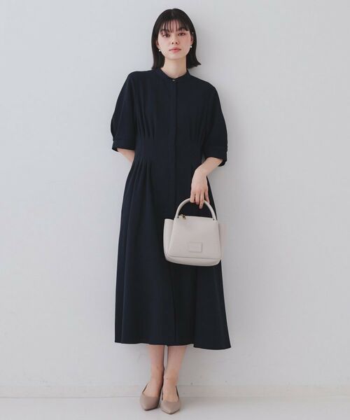 OPAQUE.CLIP / オペーク ドット クリップ ショルダーバッグ | 【2WAY】シュリンク合皮ラウンドミニショルダーバッグ | 詳細2