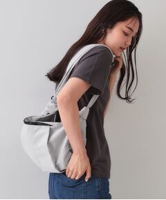 OPAQUE.CLIP / オペーク ドット クリップ ショルダーバッグ | 【2WAY】タックデザインミドルショルダーバッグ