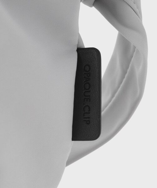 OPAQUE.CLIP / オペーク ドット クリップ ショルダーバッグ | 【2WAY】タックデザインミドルショルダーバッグ | 詳細18