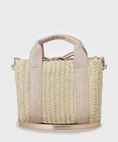 OPAQUE.CLIP / オペーク ドット クリップ ショルダーバッグ | 【2WAY】スクエアミドルペーパーかごバッグ | 詳細13