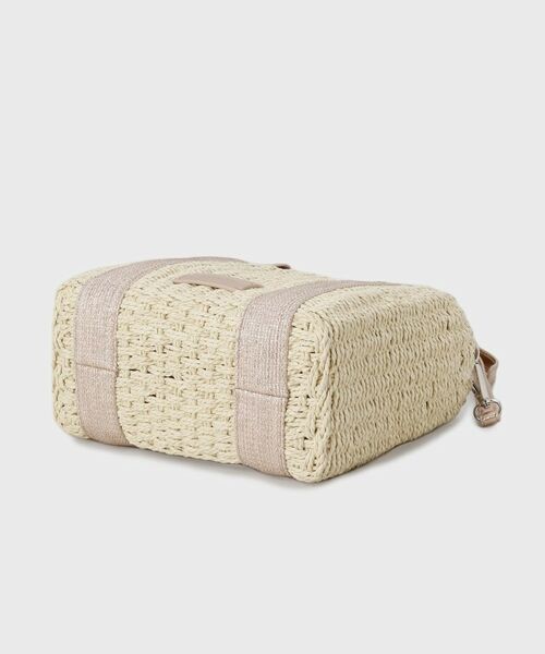 OPAQUE.CLIP / オペーク ドット クリップ ショルダーバッグ | 【2WAY】スクエアミドルペーパーかごバッグ | 詳細14