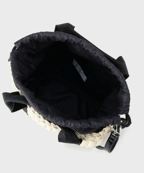 OPAQUE.CLIP / オペーク ドット クリップ ショルダーバッグ | 【2WAY】スクエアミドルペーパーかごバッグ | 詳細17