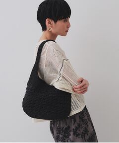 OPAQUE.CLIP / オペーク ドット クリップ ショルダーバッグ | カギ針ラメワンショルダーバッグ