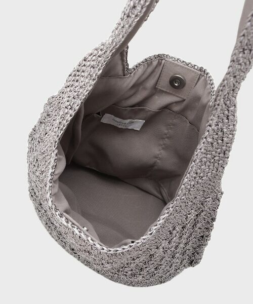 OPAQUE.CLIP / オペーク ドット クリップ ショルダーバッグ | カギ針ラメワンショルダーバッグ | 詳細14