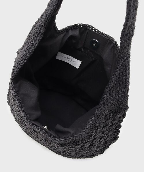 OPAQUE.CLIP / オペーク ドット クリップ ショルダーバッグ | カギ針ラメワンショルダーバッグ | 詳細15