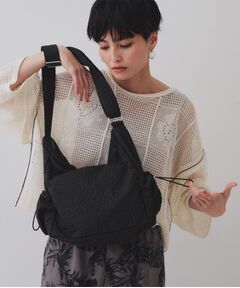 OPAQUE.CLIP / オペーク ドット クリップ ショルダーバッグ | 【2WAY／A4サイズ対応】ふくれジャカードショルダーバッグ