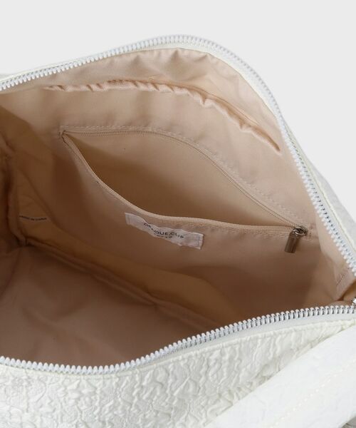 OPAQUE.CLIP / オペーク ドット クリップ ショルダーバッグ | 【2WAY／A4サイズ対応】ふくれジャカードショルダーバッグ | 詳細17