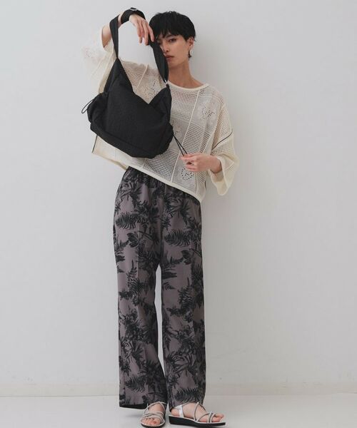 OPAQUE.CLIP / オペーク ドット クリップ ショルダーバッグ | 【2WAY／A4サイズ対応】ふくれジャカードショルダーバッグ | 詳細2