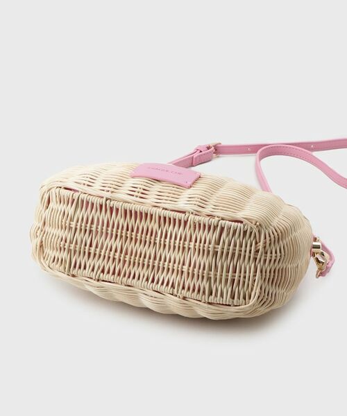 OPAQUE.CLIP / オペーク ドット クリップ ショルダーバッグ | 【2WAY】ラタンワンハンドルミニショルダーバッグ | 詳細10